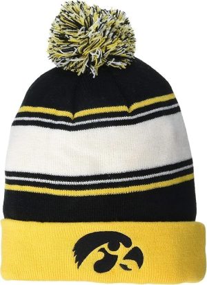 Iowa Winter Striped Beanie