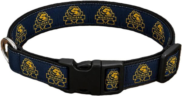 michiganmascotcollar Michigan Mascot Dog Collar
