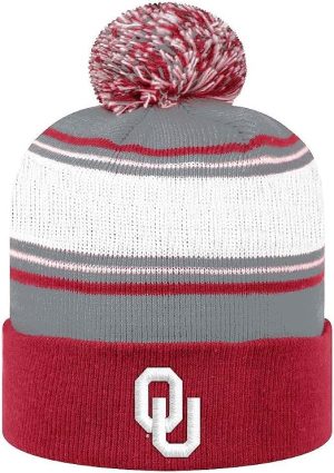 Oklahoma Winter Striped Beanie