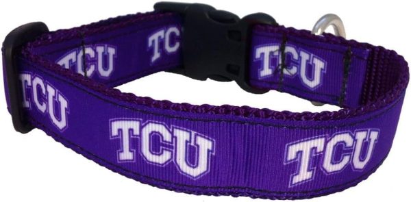 tcuwordcollar TCU Word Dog Collar