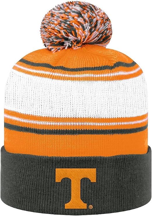 Tennessee Winter Striped Beanie