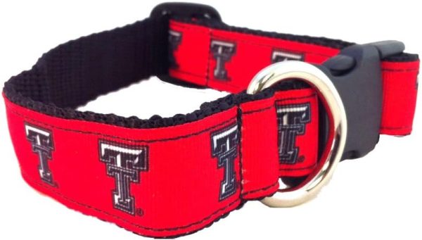 Texas Tech Dog Collar