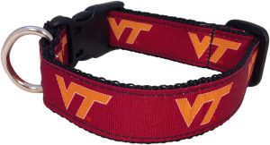 virginiatechcollar Virginia Tech Dog Collar