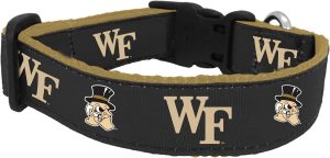 wakeforestblackcollar Wake Forest Black Dog Collar